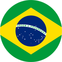 brazil flag round icon 128
